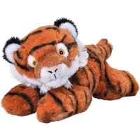 Wild republic Mini Ecokins Tijgerknuffel 20 Cm
