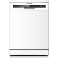 Heinner Vrijstaande Vaatwasser 60 cm – 14 Couverts – Auto Open Droogsysteem – Hygiëne 70°C – Extra Droog – 7 Programma's – AquaStop – Digitaal Display – 49 dB – 5 Jaar Garantie