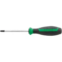 Stahlwille 4630 PH 3 KREUZSCHLITZSCHRAUBENDREHER MIT DRALL-GRIFF 46303003 Kruiskop schroevendraaier 3