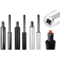 CLP Gasveer voor bureaustoelen - Gaslift In verschillende maten - Vervangende gasveerpoten - chroom Ø 5cm, Länge 230-310mm