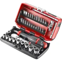 Facom RL.NANO-U1 Dopsleutelset Inch 1/4 (6,3 mm) 38-delig