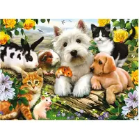 Ravensburger puzzel Dierenvriendjes - Legpuzzel - 300 stukjes