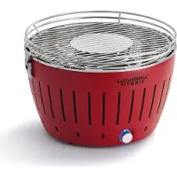 LotusGrill Classic Hybrid Tafelbarbecue - Ø350mm - Rood
