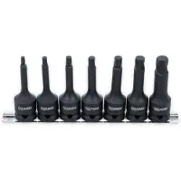 Bgs Kranen, Schroevendraaierset aandrijfvierkant 12,5 mm (1/2") voor defecte binnenzeskant 4 - 12