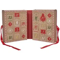 Spies Online Adventskalender met kerst kaarsen kerst cadeau rood