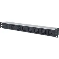 Intellinet 163613: 19-inch koudapparaatconnector, 8-voudig, C19, PDU