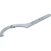 Bgs Spanner, Scharnierende haaksleutel met spigot 120 - 180 mm (180 mm, 155 mm, 124 mm, 160 mm, 145 mm, 150 mm, 140 mm, 170 mm, 175 mm, 142 mm, 135 mm, 130 mm, 165 mm, 125 mm, 120 mm)