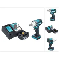 Makita DTW 301 RF1 accu-slagmoersleutel 18 V 330 Nm 1/2" borstelloos + 1x accu 3,0 Ah + oplader