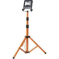 Osram LED werklamp met statief, 1x30W, 840, 4000K (koud wit), 2700 lm, IP65, in hoogte verstelbaar (1,8m), 360° draaibaar