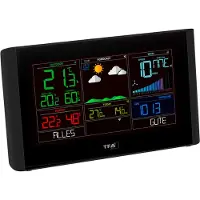 TFA-Dostmann VIEW BREEZE 35.8001.01 WiFi-weerstation Verwachting voor 7 dagen (alleen met WiFi) Aantal sensoren max.: 50