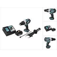 Makita DHP 458 RG1 accu-klopboormachine 18 V 91 Nm + 1x accu 6,0 Ah + oplader