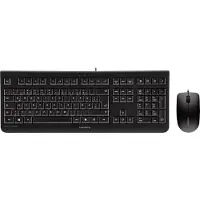 Cherry DC 2000 toetsenbord USB AZERTY Belgisch Inclusief muis Zwart