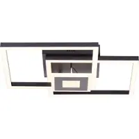 Brilliant Bray - Plafondlamp - LED 22W - 3000K - Zwart