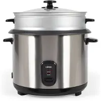 Livoo Rijstkoker en stoomkoker van roestvrij staal - LIVOO - DOC293 - 1000W - 2,8L - Roestvrij staal -...