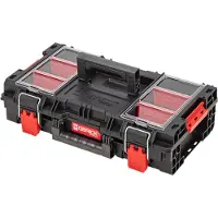 Qbrick Systeem Prime Gereedschapskoffer 150 Profi - Stapelbaar - Zwart - 44x26x16 cm