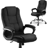 Sofotel Porto bureaufauteuil - zwarte stof