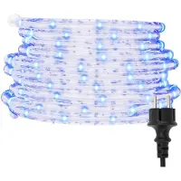 vidaXL Touw Licht met touwlichten Koud Wit 100 m PVC