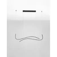 Lyora Hanglamp Brio met krul zwart