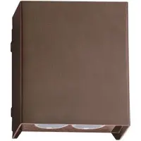 Nova Luce Opbouwspot Elio roestbruin 11,4cm