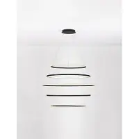 Lyora Design hanglamp Maelo zwart Ø 120cm