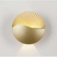 Lyora Moderne wandlamp Sunrise goud