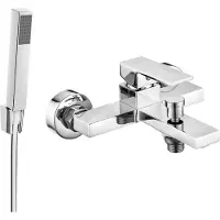 Mexen Uno R77 badkraan met doucheset, chroom - 7143R77-00