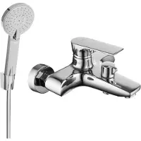 Mexen Axel R40 badkraan met doucheset, chroom - 7383R40-00