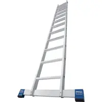 Krause Aanzetladder Stabilo - H 3200 mm - 12 sporten - met dwarssteun