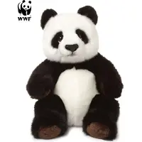 WWF - WWF Panda Zittend - Knuffel - 22 cm
