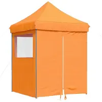 vidaXL Partytent 200 x 200 x 306 cm, oranje, Oxford-stof