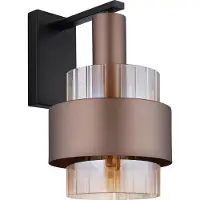 Globo Wandlamp Milley Brons