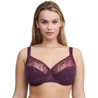 Chantelle Co Bra Underw. Very Covering Aubergine Shades Maat: B90 | BH's Outlet | Dames | Paars