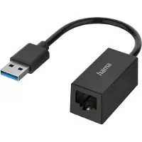 Hama Netwerk-adapter USB-stekker - LAN/Ethernet-aansluiting Gigabit-ethernet