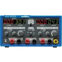METRIX AX 503A Laboratoriumvoeding regolabiel 0 - 30 V/DC 0 - 2,5 A Num. gebruiksmogelijkheden, Lab voeding