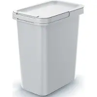 Nabbi 29x19x35 Cm Recycling Bin Zilver