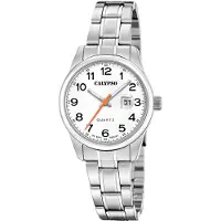 Calypso Kwartshorloge Basic Horloge, dameshorloge, stalen band, analoog, dag