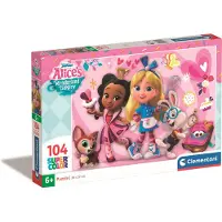 Clementoni - Kinderpuzzel - 104 Stukjes - Alice Bakery Disney - Vanaf 6 Jaar