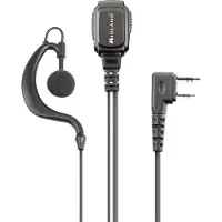 Midland MA21-LK PRO, Kabel, Hoofdtelefoon met microfoon, Zwart