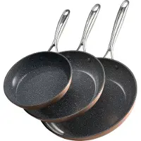 Vevor Koekenpannenset 3-delig (20 / 27 / 30 cm)