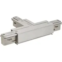 SLV 3-fase T-Connector 2 aarde links grijs