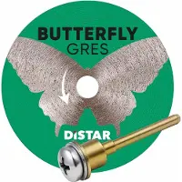 Distar Butterfly Serie - Diamantzaagblad - 45mm - Ultradunne Precisie - Voor Nat Snijden
