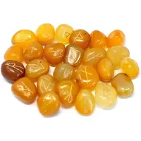 BERK Indiase Runenstenen - Gele Onyx