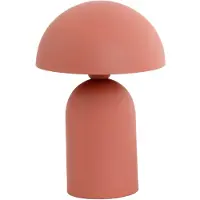 Light & Living Champignon tafellamp Tolima koraal roze - Ø 23cm