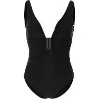 Pastunette Premium - Badpak Ivory Shore - Zwart - Corrigerend - Maat 42D