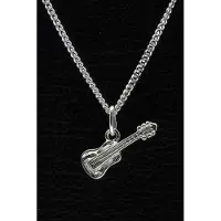 MOOYE ® - Collectie Zilveren Ukelile ketting hanger