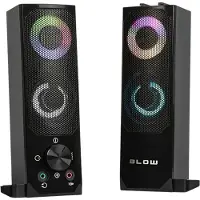 BLOW MS-28, 2-weg luidspreker, 2.0 kanalen, bekabeld en draadloos, 6 Watt, 60 - 20000 Hz, zwart