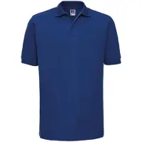 Russell athletic Russell Heren Ripple Collar & Manchet Poloshirt met korte mouwen (Helder Koninklijk)