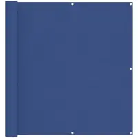 vidaXL Balkonscherm Blauw 110 x 300 cm Oxford Stof