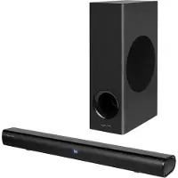 Krüger&Matz - KM0575 Planet 2.1 Compacte Soundbar met Vrijstaande Subwoofer - Wandmontage - HDMI Arc / Bluetooth / Aux / USB - Zwart