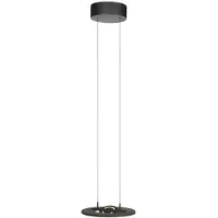 Steinhauer Zwarte hanglamp Soleil 4140ZW – Ronde LED hanglamp met Cable Lift